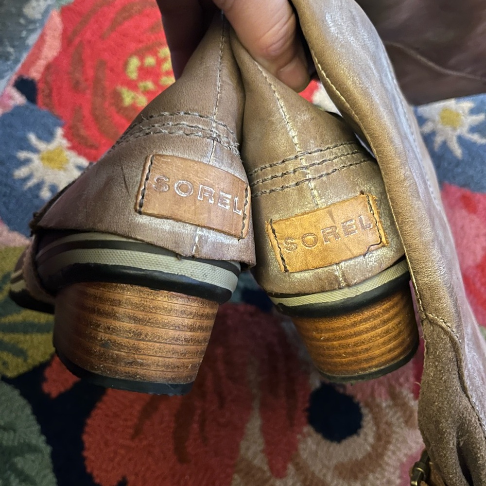 Sorel Slimpack Riding Boots in Tusk - Picture 10 of 10